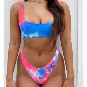 Nessy Swimwear Tie Dye Bottoms